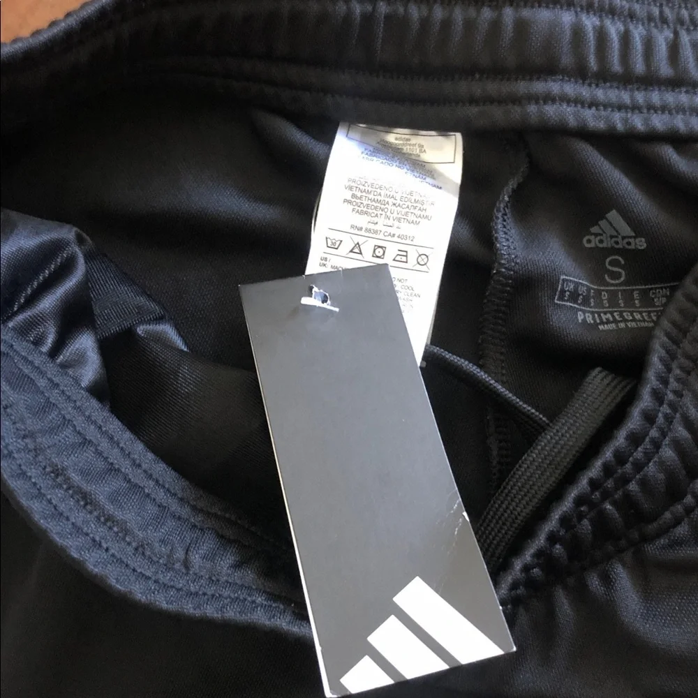 New adidas Tiro Asymmetrical Tape Pants Men's, Black
